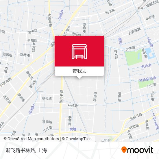 新飞路书林路地图