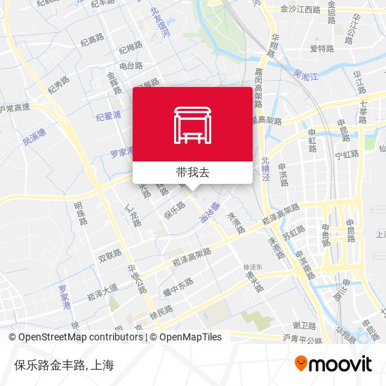 保乐路金丰路地图