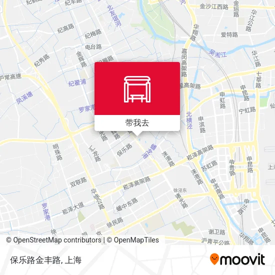 保乐路金丰路地图