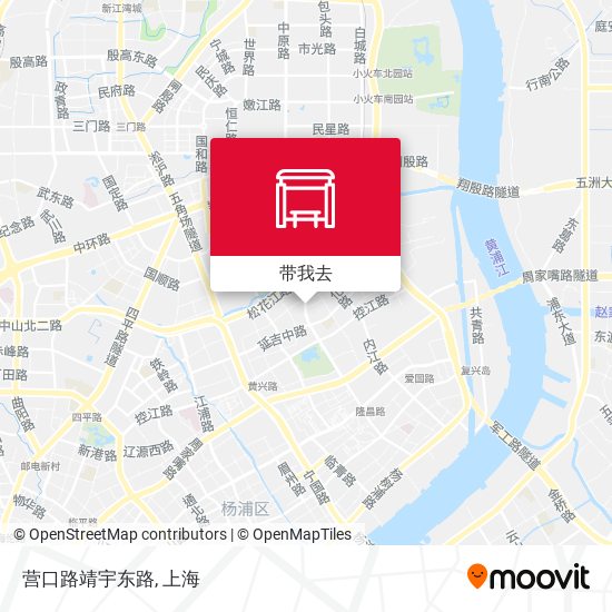 营口路靖宇东路地图