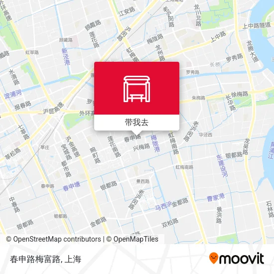 春申路梅富路地图