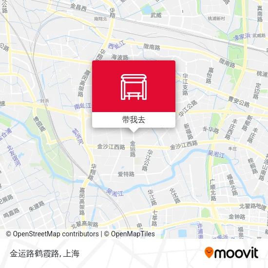 金运路鹤霞路地图
