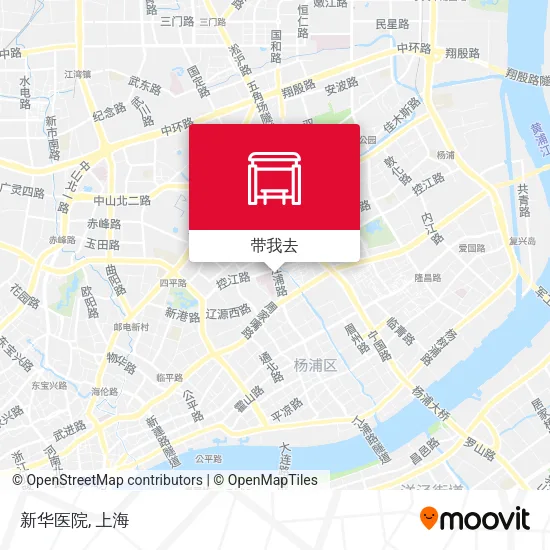新华医院地图