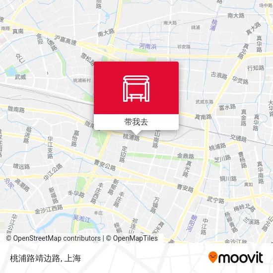 桃浦路靖边路地图