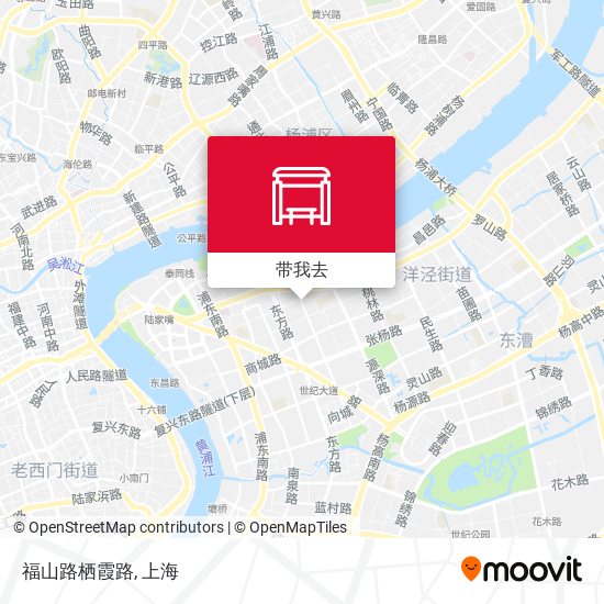 福山路栖霞路地图