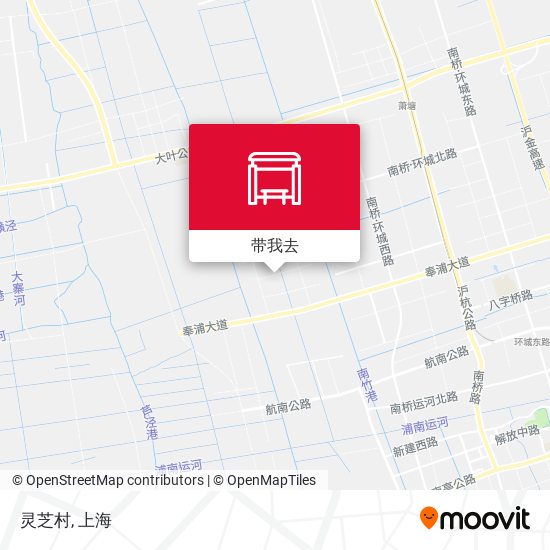 灵芝村地图