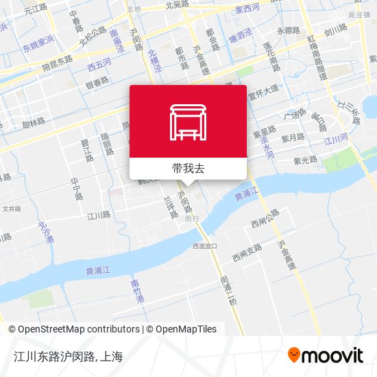 江川东路沪闵路地图