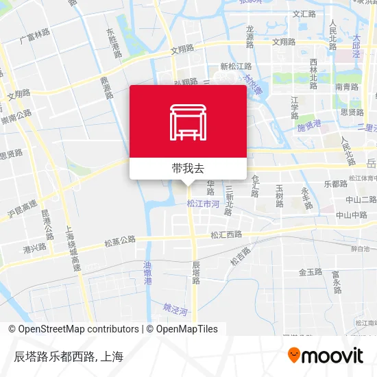 辰塔路乐都西路地图