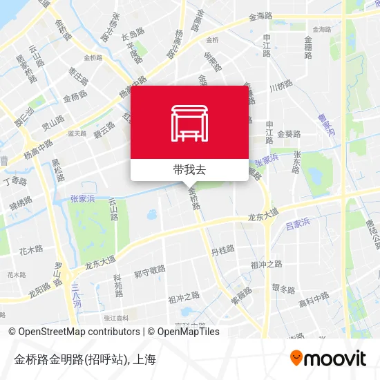 金桥路金明路(招呼站)地图