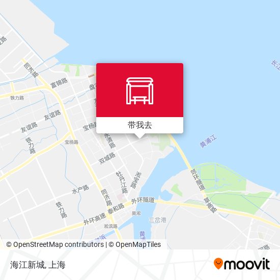 海江新城地图
