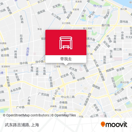 武东路吉浦路地图