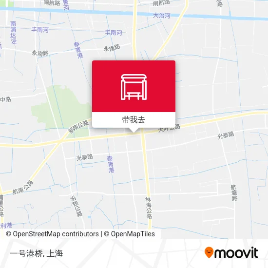 一号港桥地图