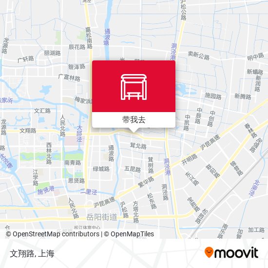 文翔路地图