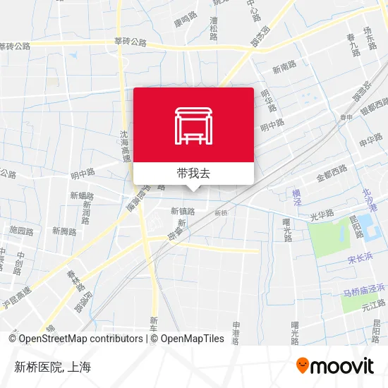 新桥医院地图