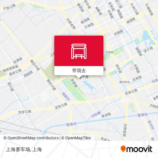 上海赛车场地图