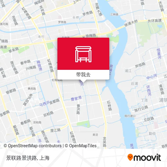 景联路景洪路地图