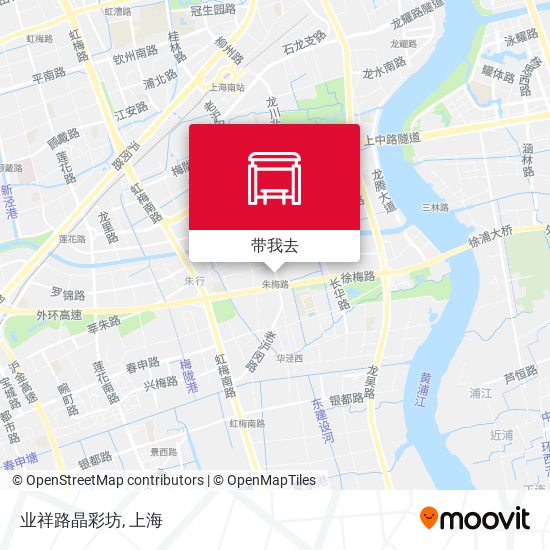 业祥路晶彩坊地图
