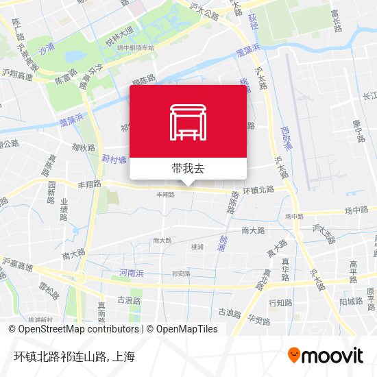 环镇北路祁连山路地图