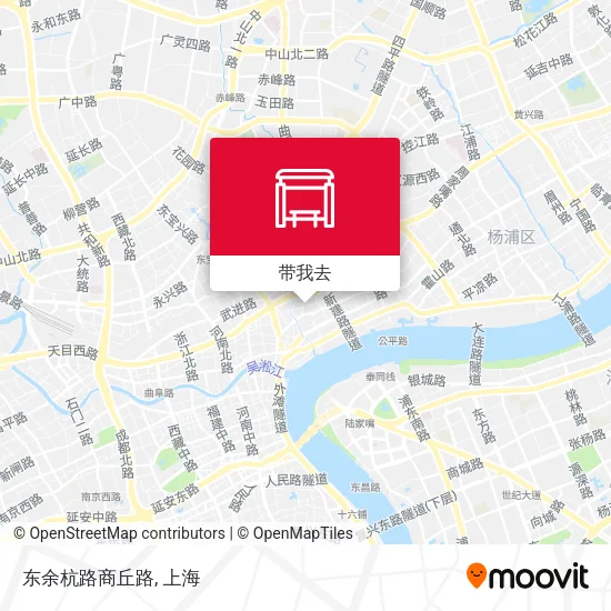 东余杭路商丘路地图