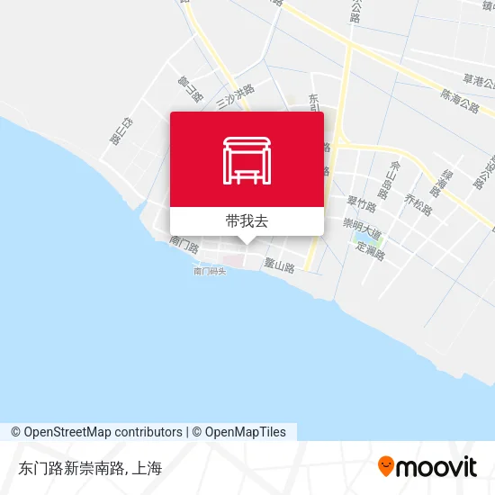 东门路新崇南路地图