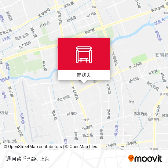通河路呼玛路地图