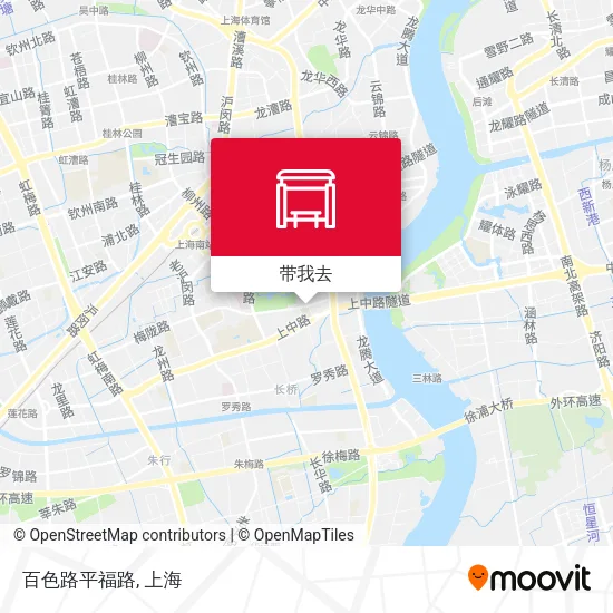 百色路平福路地图