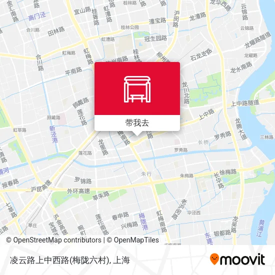 凌云路上中西路(梅陇六村)地图