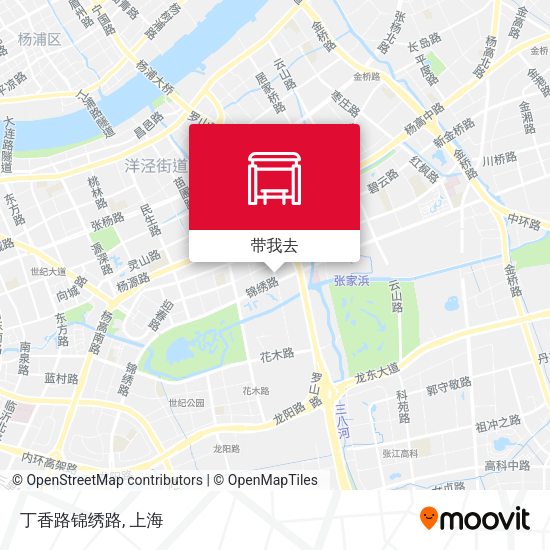 丁香路锦绣路地图