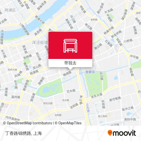 丁香路锦绣路地图