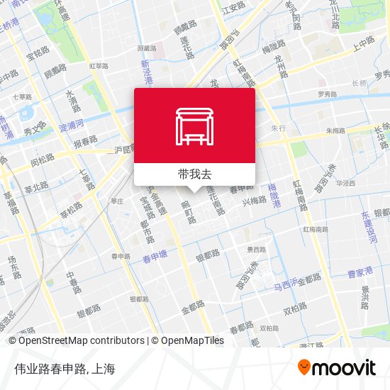 伟业路春申路地图