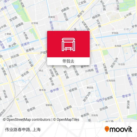 伟业路春申路地图