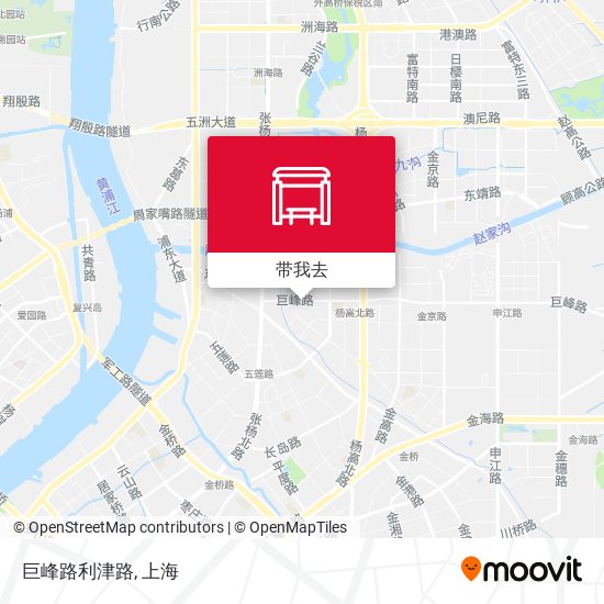 巨峰路利津路地图