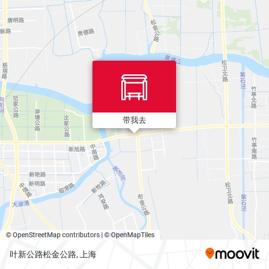 叶新公路松金公路地图
