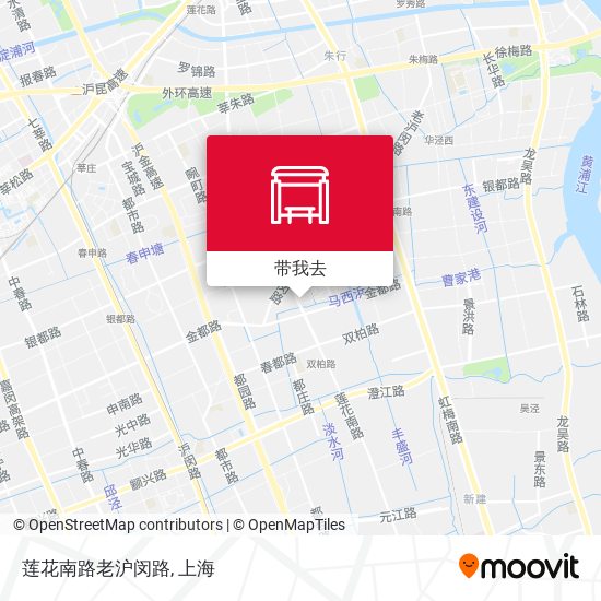 莲花南路老沪闵路地图