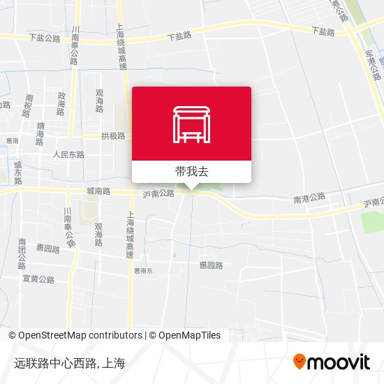 远联路中心西路地图