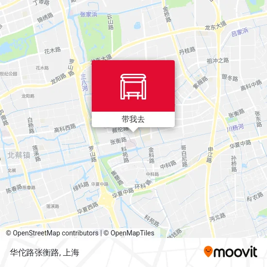 华佗路张衡路地图