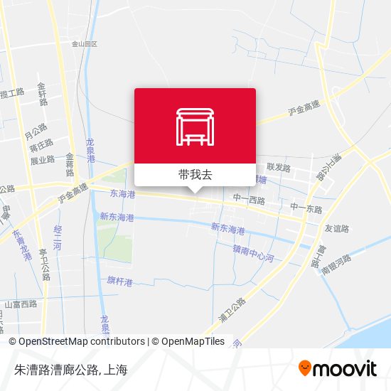 朱漕路漕廊公路地图