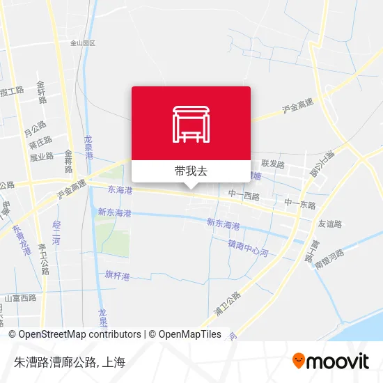 朱漕路漕廊公路地图