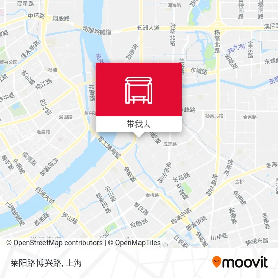 莱阳路博兴路地图