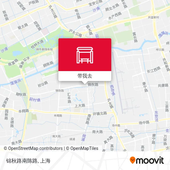 锦秋路南陈路地图