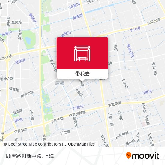 顾唐路创新中路地图