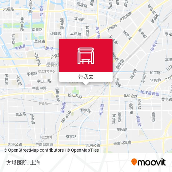 方塔医院地图