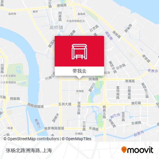 张杨北路洲海路地图