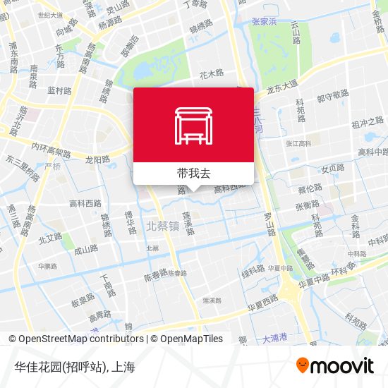 华佳花园(招呼站)地图