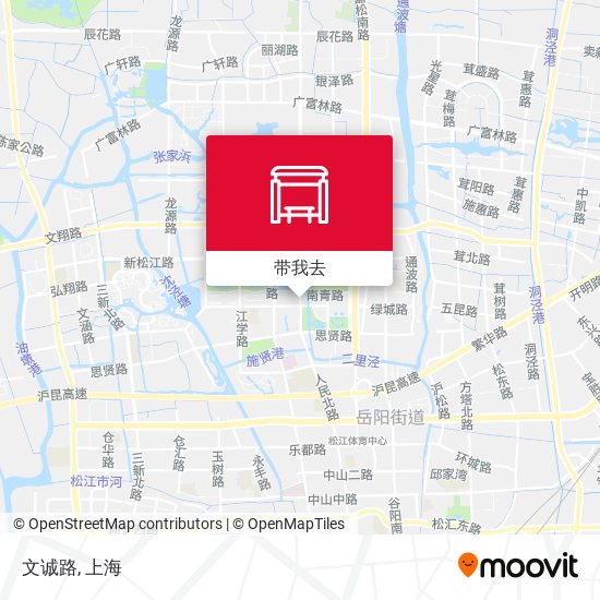 文诚路地图