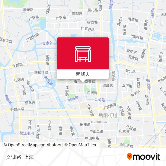 文诚路地图