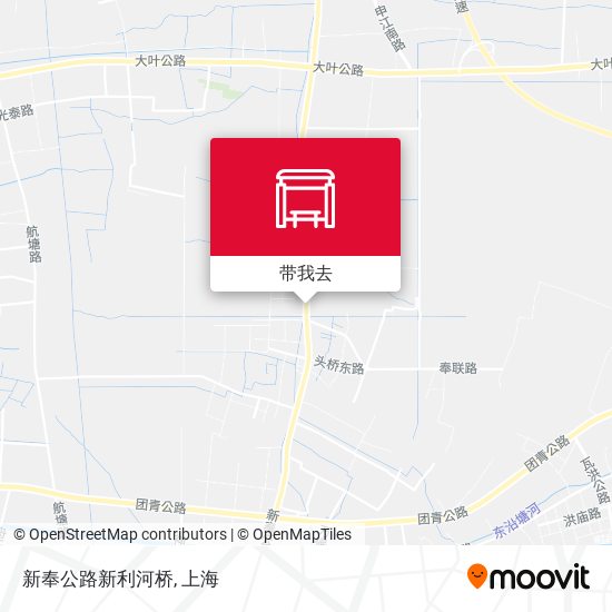 新奉公路新利河桥地图