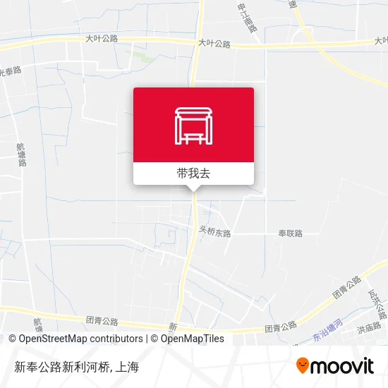 新奉公路新利河桥地图