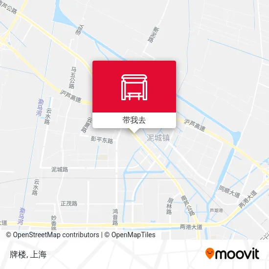 牌楼地图