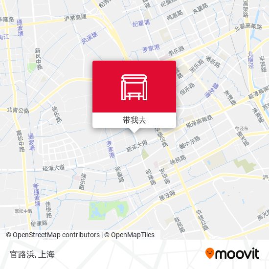 官路浜地图